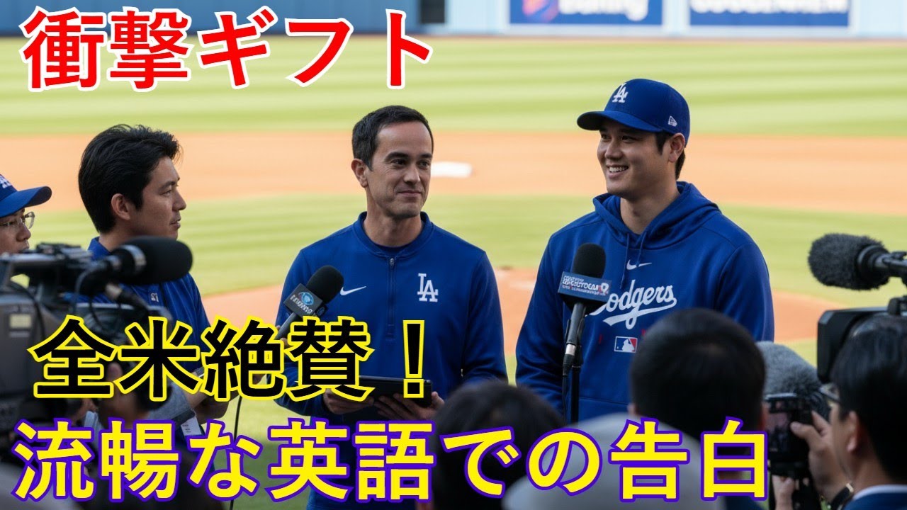大谷翔平、専属通訳アイアトン氏に贈った衝撃ギフトと「流暢な英語での告白」全米絶賛の本音【MLB】