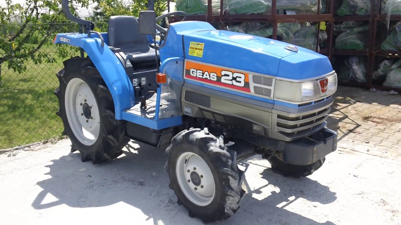 ISEKI GEAS 23 traktor japoński. Taktorki ogrodnicze. www.akant-ogrody.pl