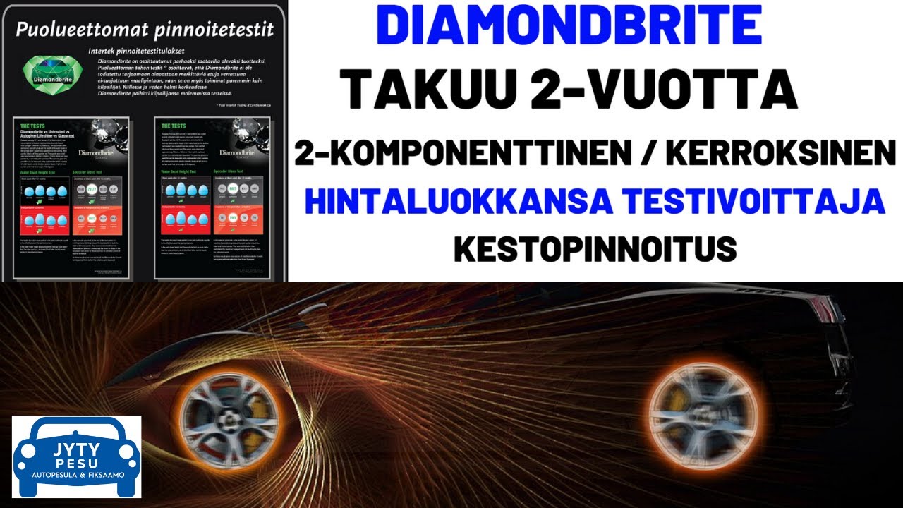 Auton testivoittaja kestopinnoitus | 2-kerroksinen Diamondbrite