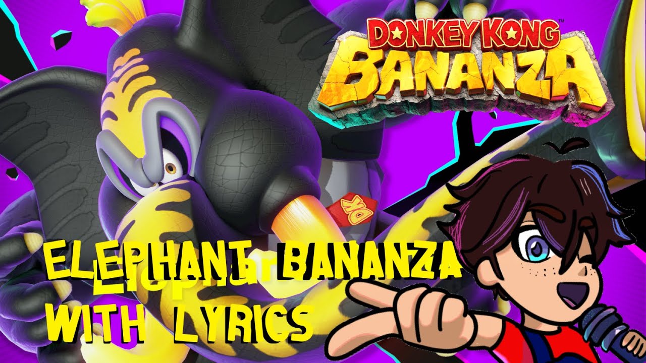 Elephant Bananza с участием... Пола?!? - кавер на Donkey Kong Bananza