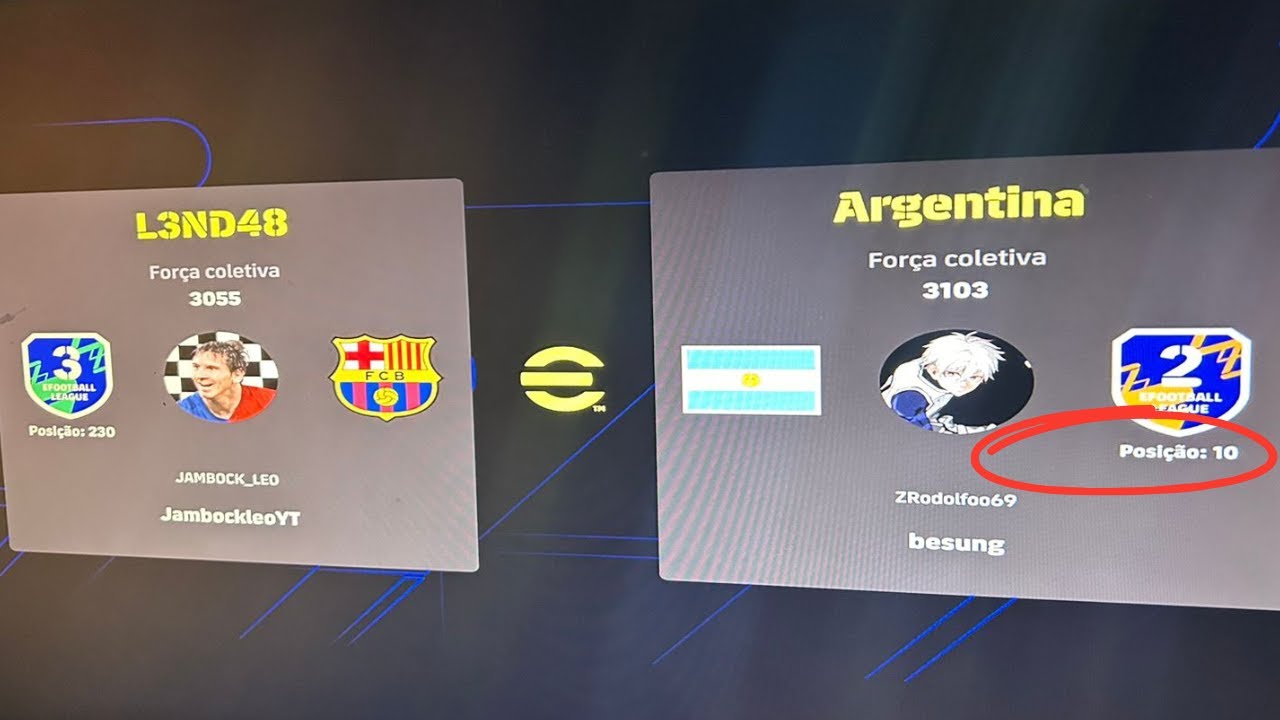 🔥🎮TOP 10 GUIA EFOOTBALL VS PRO PLAYER JAMBOCKLEOYT