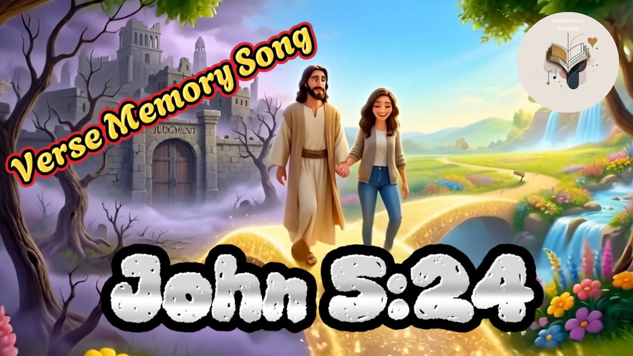 Assurance of Salvation - John 5:24 - ANIMATED Scripture Song!