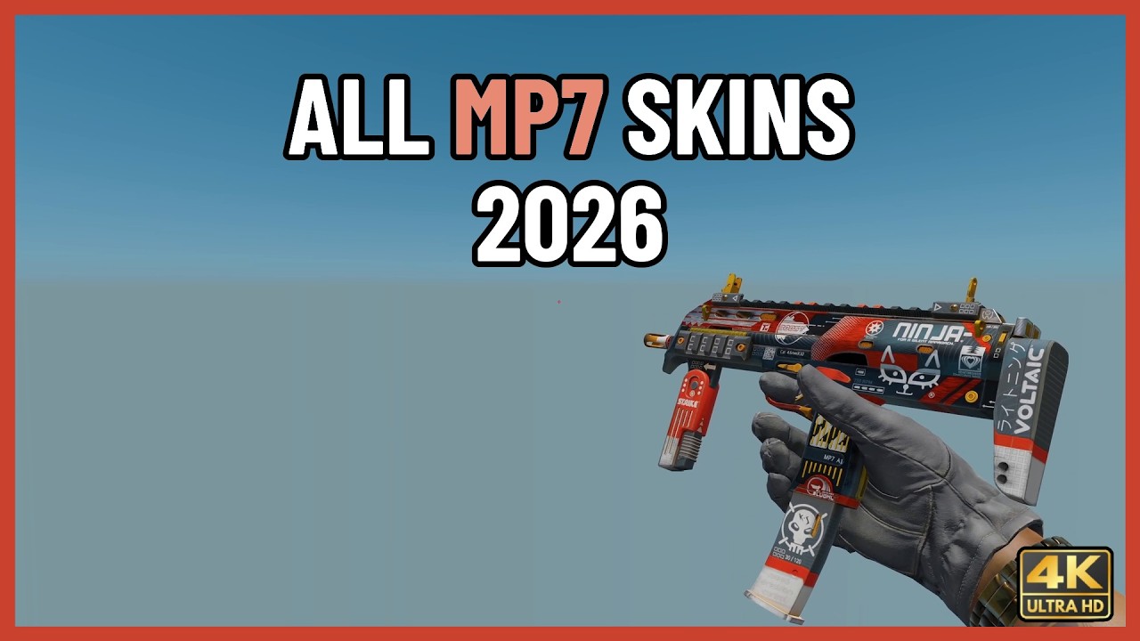 All MP7 Skins + prices 2026 | CS2 In-Game [4K]