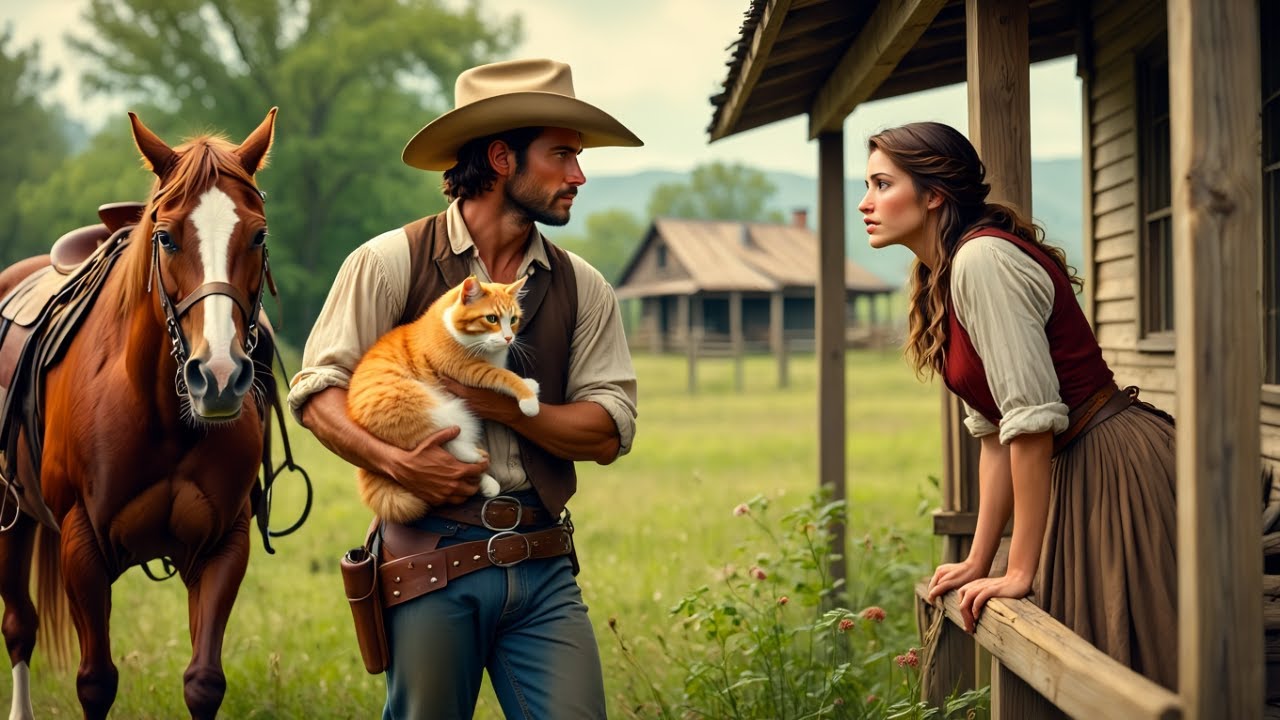 Ein Cowboy wollte ein Pferd kaufen… doch das Schicksal gab ihm eine Katze – und die Liebe