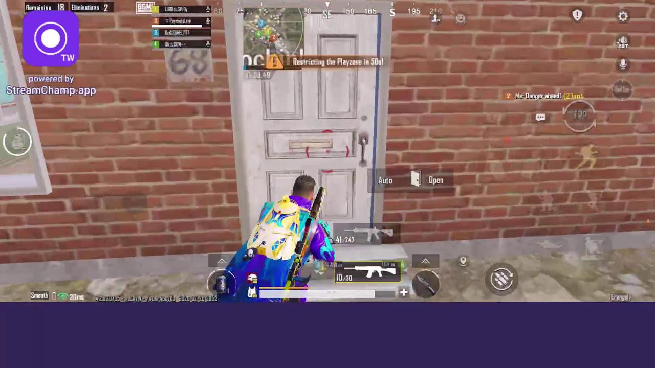 Broadcast powered by StreamChamp