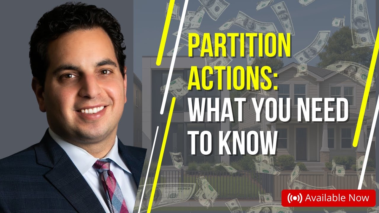 Understanding Partition Actions: Resolving Co-Ownership Disputes in San Jose