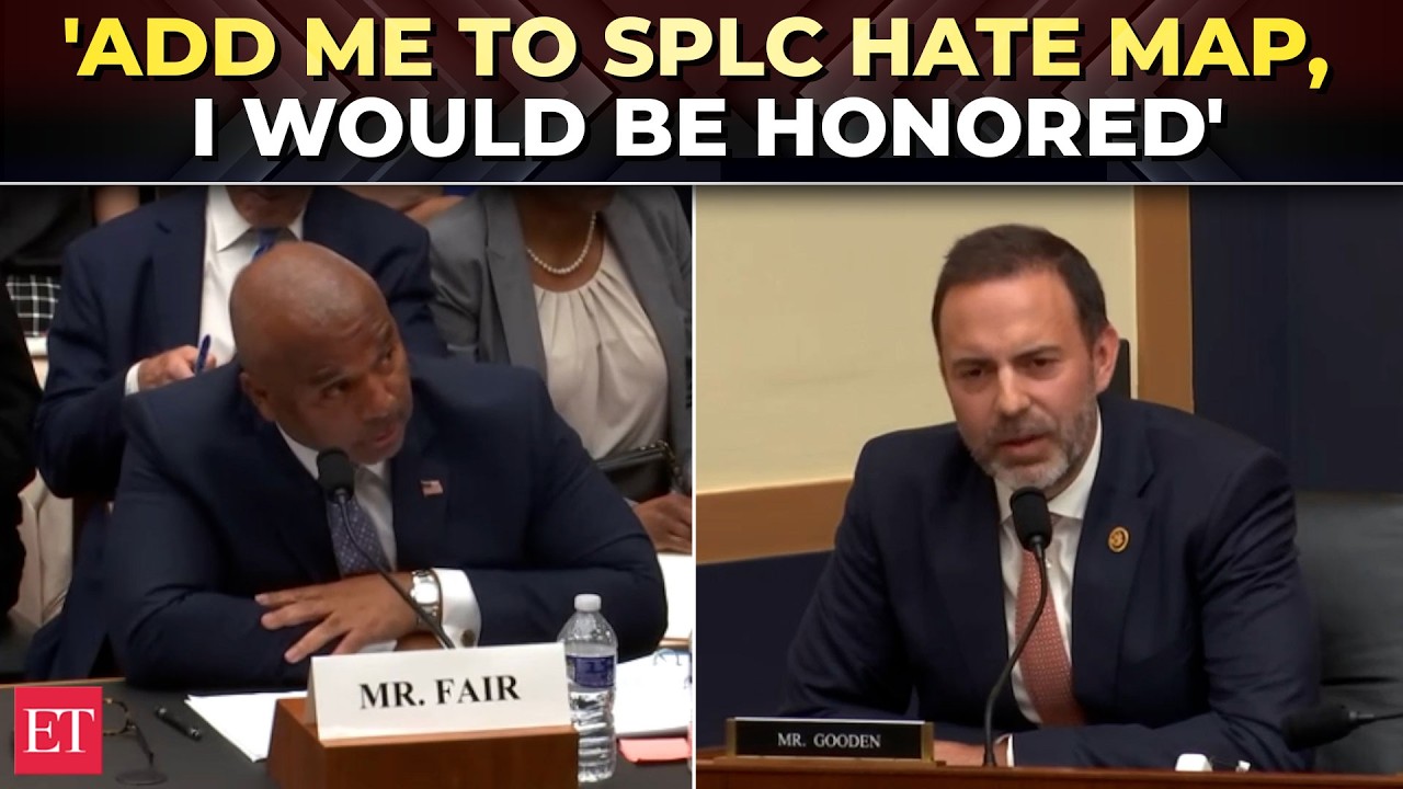 'Did you ever designate Antifa as hate group?': Gooden BLASTS SPLC CEO over treatment of Christians