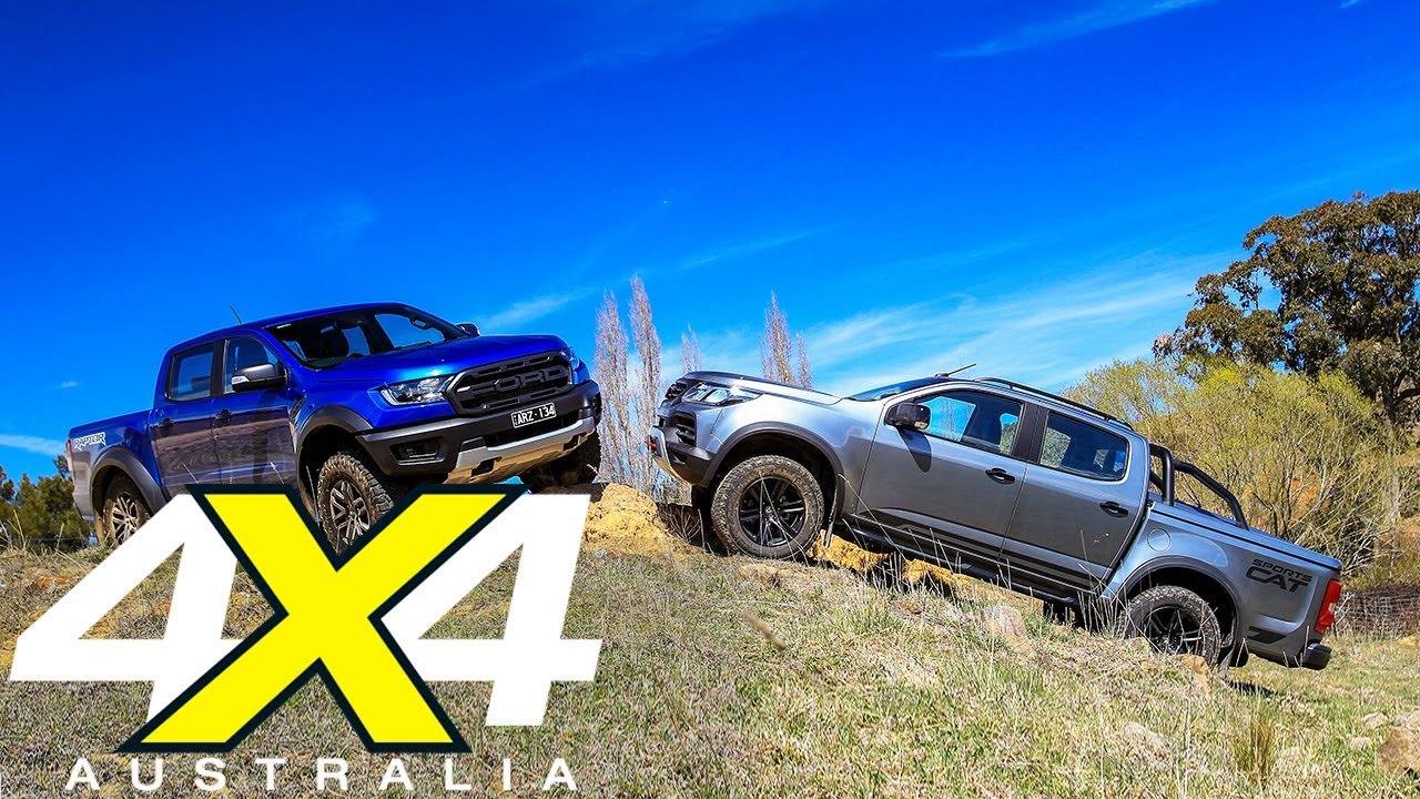 2018 Ford Ranger Raptor vs HSV Colorado SportsCat comparison review | 4X4 Australia