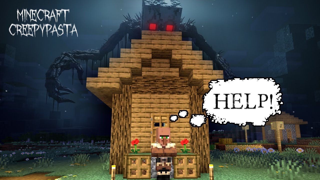 Villager Says "Help" When You Enter His House? | Minecraft Creepypasta