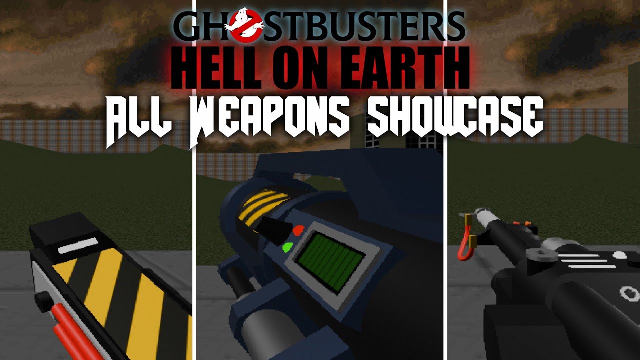 Ghostbuster Hell on Earth v2.2 All Weapons Doom mod Showcase