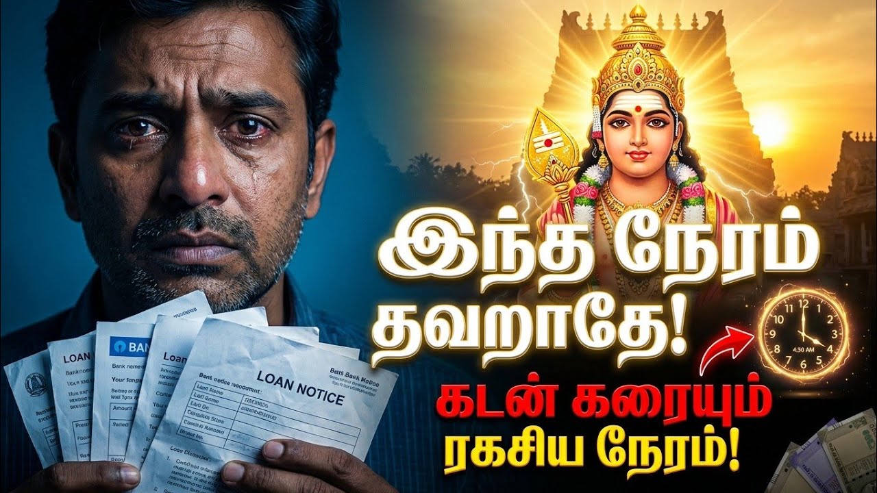 பல கோடி கடனும் பனி போல கரையும் ❗👍 ரகசிய நேரம் + ரகசிய தெய்வம் 🔥🙏