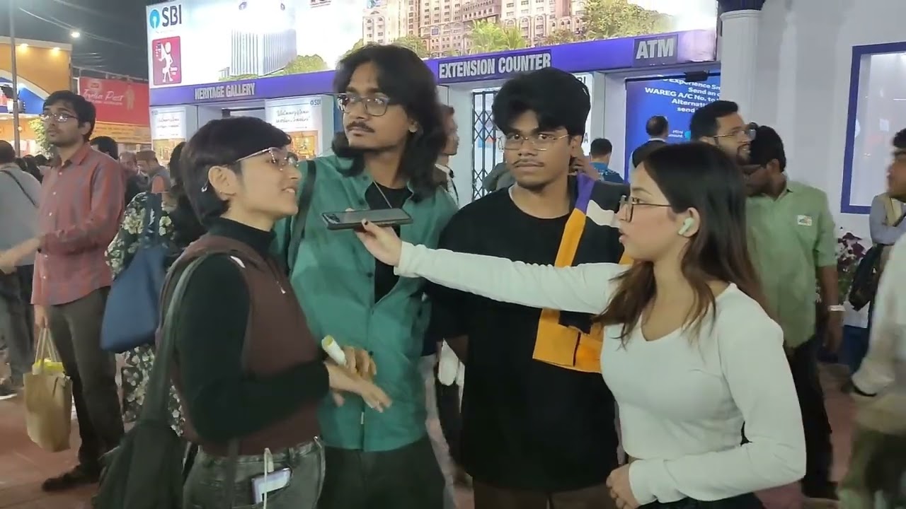 49th International Kolkata Book Fair | MAJMC Vox Pop | Amity University Kolkata | ASCO | Kolkata #6