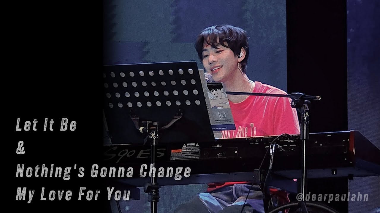 230819 안효섭  대만 팬미팅  Let It Be & Nothing's Gonna Change My Love For You | Ahn Hyo Seop FM in Taiwan