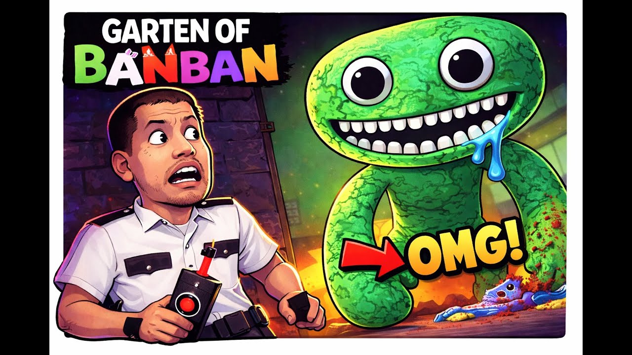 😱 J’AI CROISÉ LE MONSTRE LE PLUS FLIPPANT… | Garten of Banban