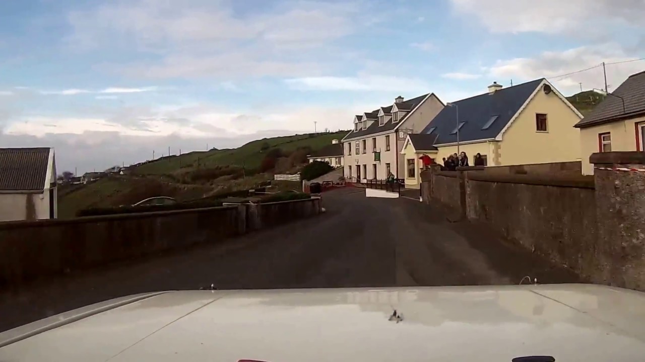 Brian Crawford & Finian Hannigan Donegal Harvest Rally 2016 Stage 1 Kilcar