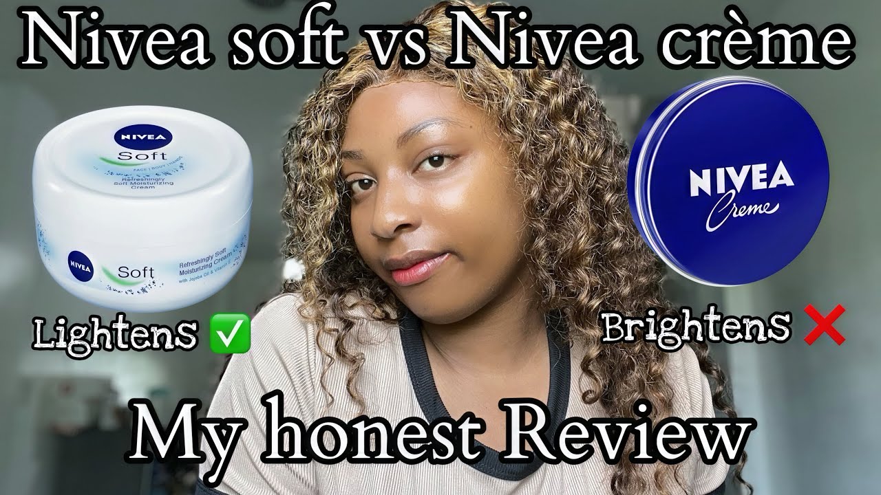 Крем для лица NIVEA SOFT против крема для лица NIVEA CREME || Лучший в осветлении и сиянии кожи