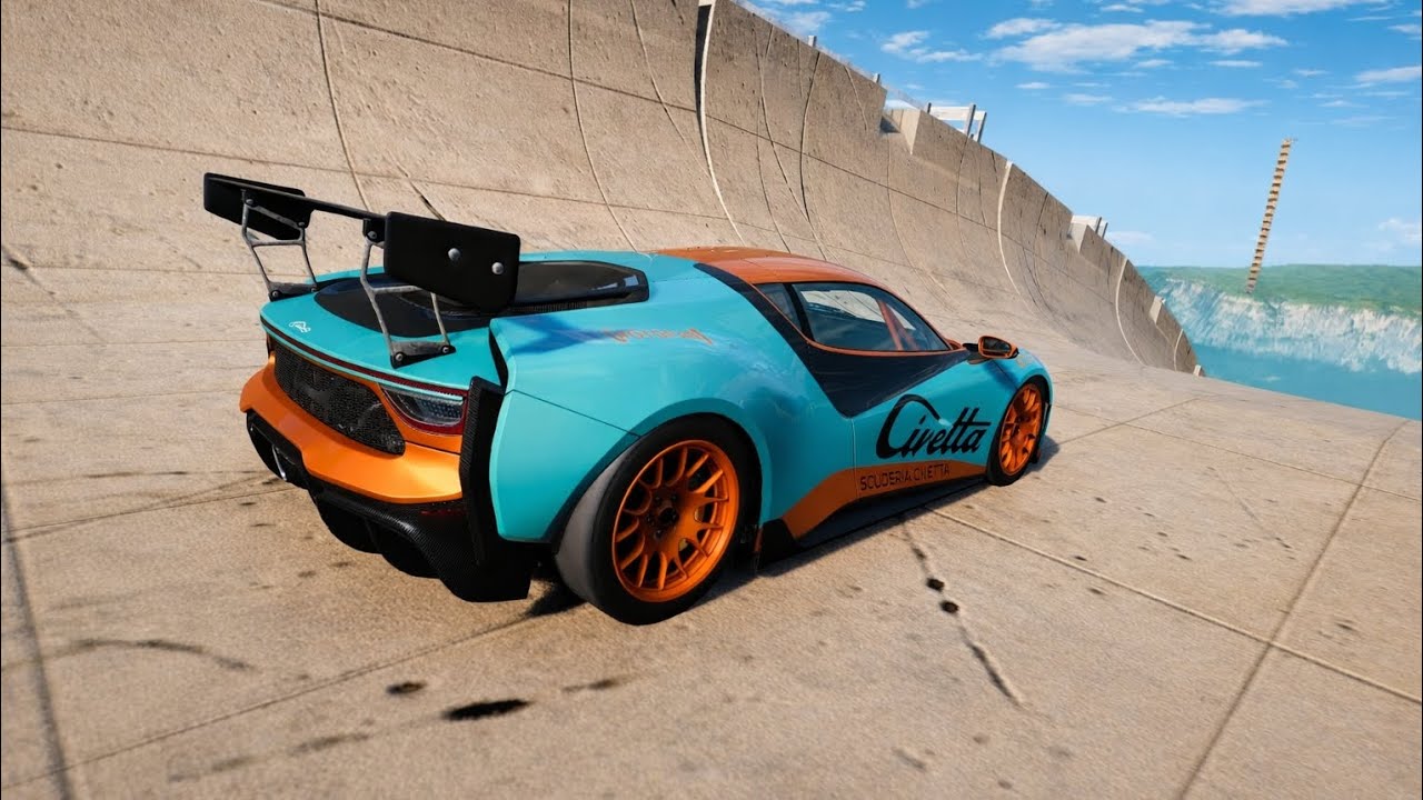 Expensive Cars vs Mega Ramp #4 💥 | BeamNG.Drive