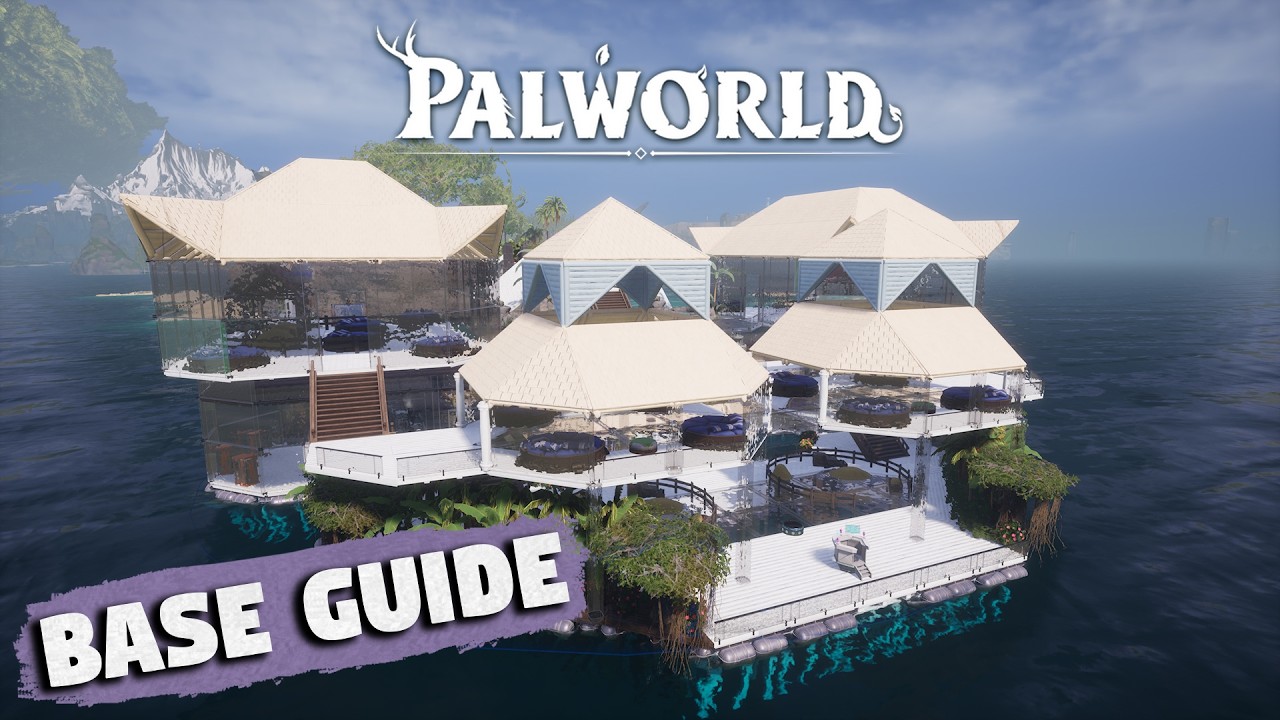PALWORLD Base Guide (All in One) Water Base