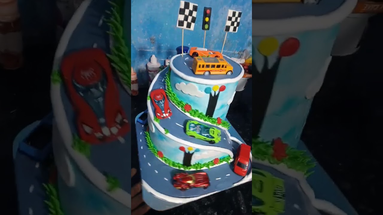 car on cake | birthday cake | cake for children's | car cake