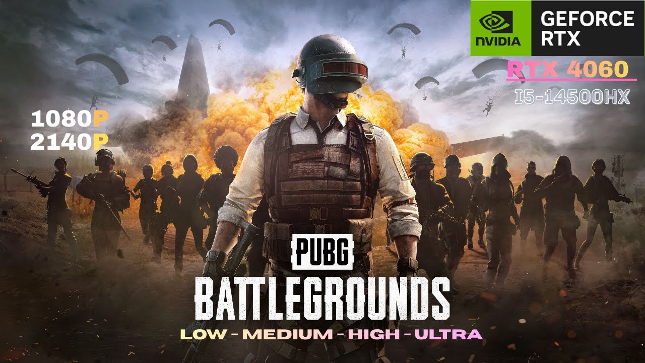 PUBG 4060 i5-14500HX | All Settings | ACER PREDATOR HELIOS NEO 16