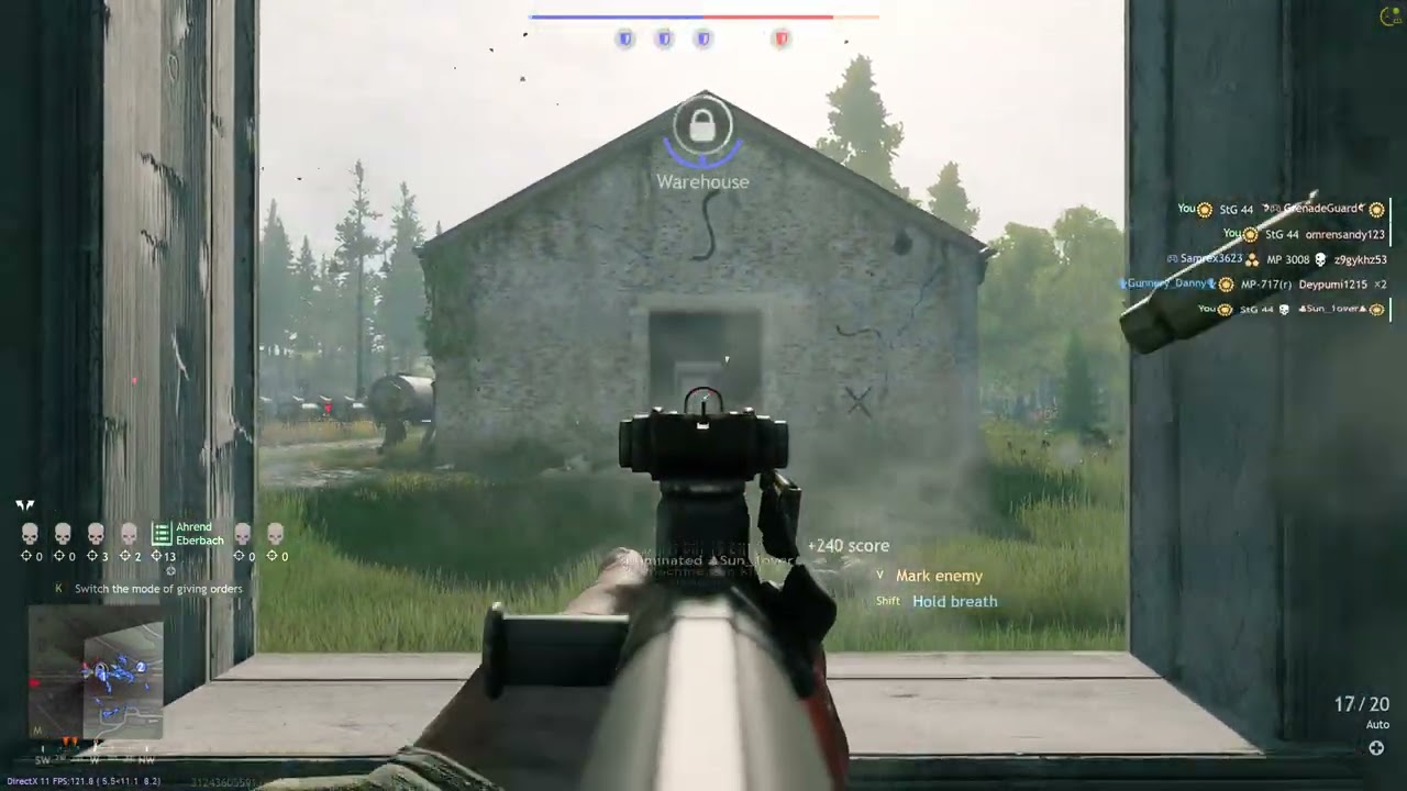 Axis 5 Tier - Werbig station | Confrontation | Enlisted Gameplay