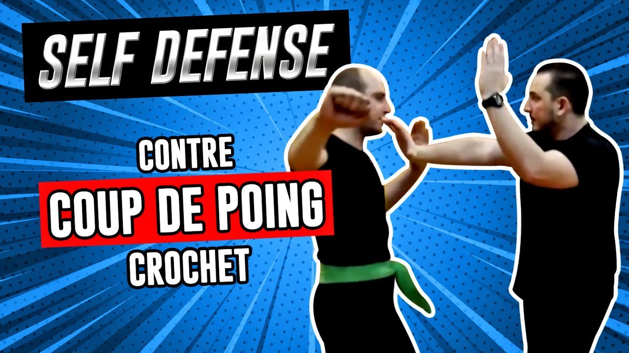 2 DÉFENSES contre un COUP DE POING en CROCHET [Self défense]