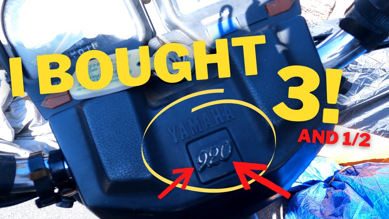 I Bought 3.5 YAMAHA VIRAGOS.... - Virago Build Pt1