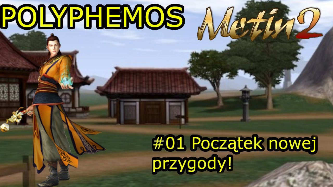 Początek przygody szamanem bez IS | Metin2 polyphemos #01