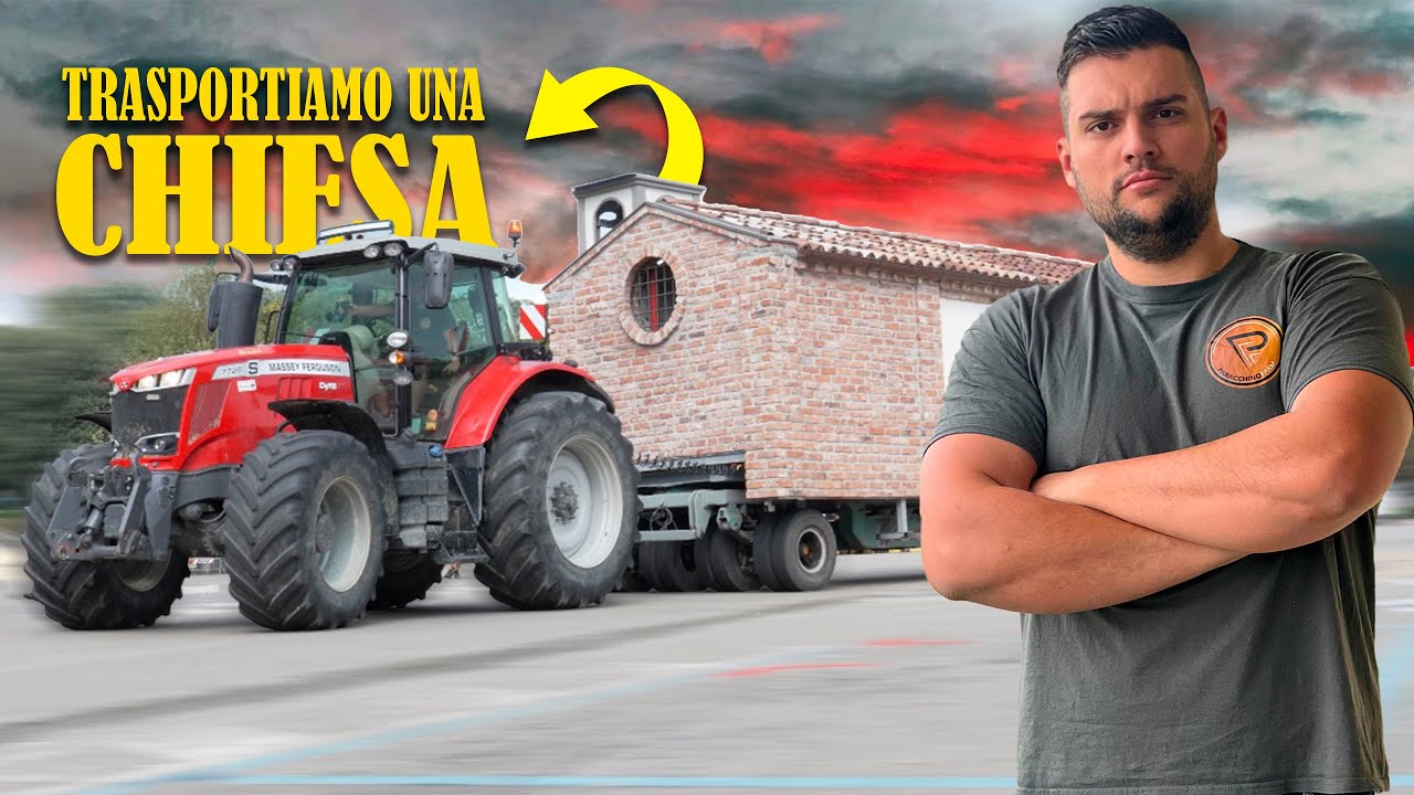 TRATTORI AL LIMITE episodio 4 | trasportiamo una chiesa con il trattore alle sagre di Asti