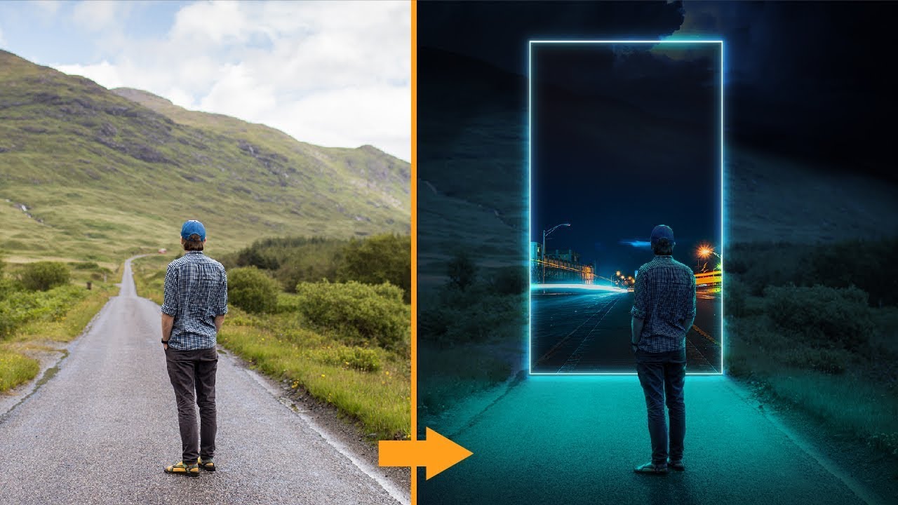 EFECTO NEÓN con Photoshop y efectos de iluminación (Parte 1)