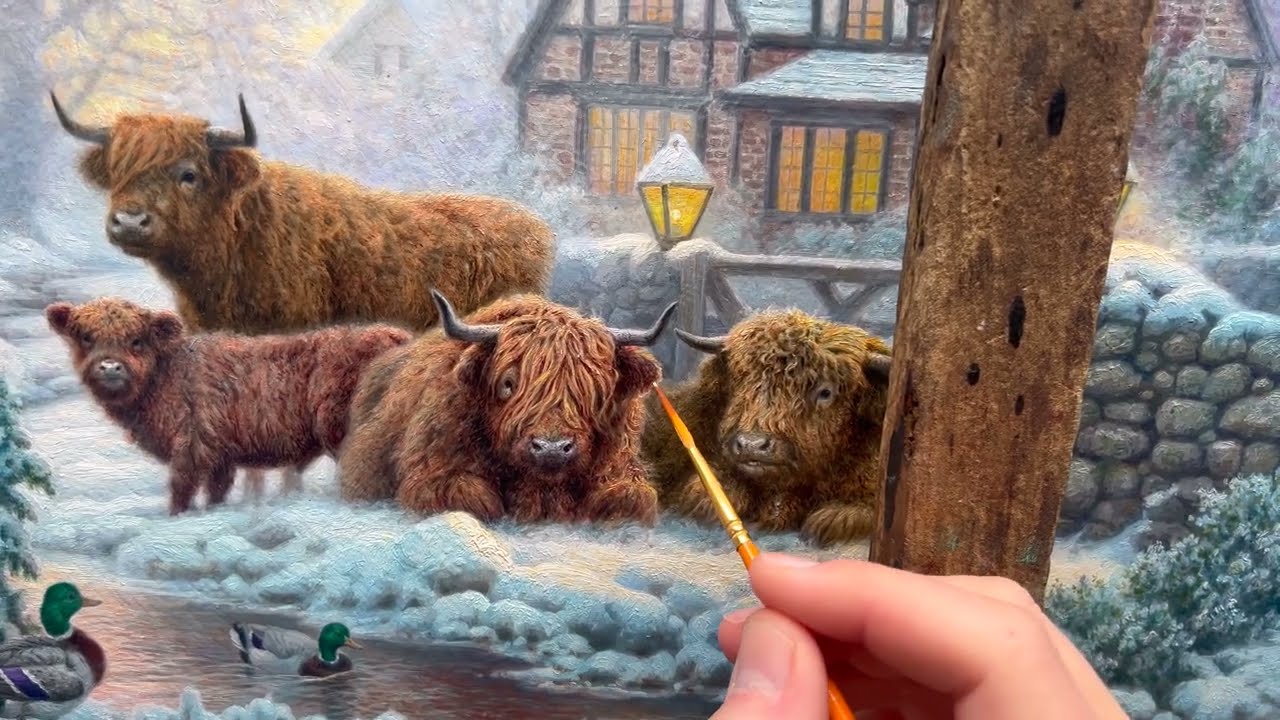 Highland Farm In Winter Part II