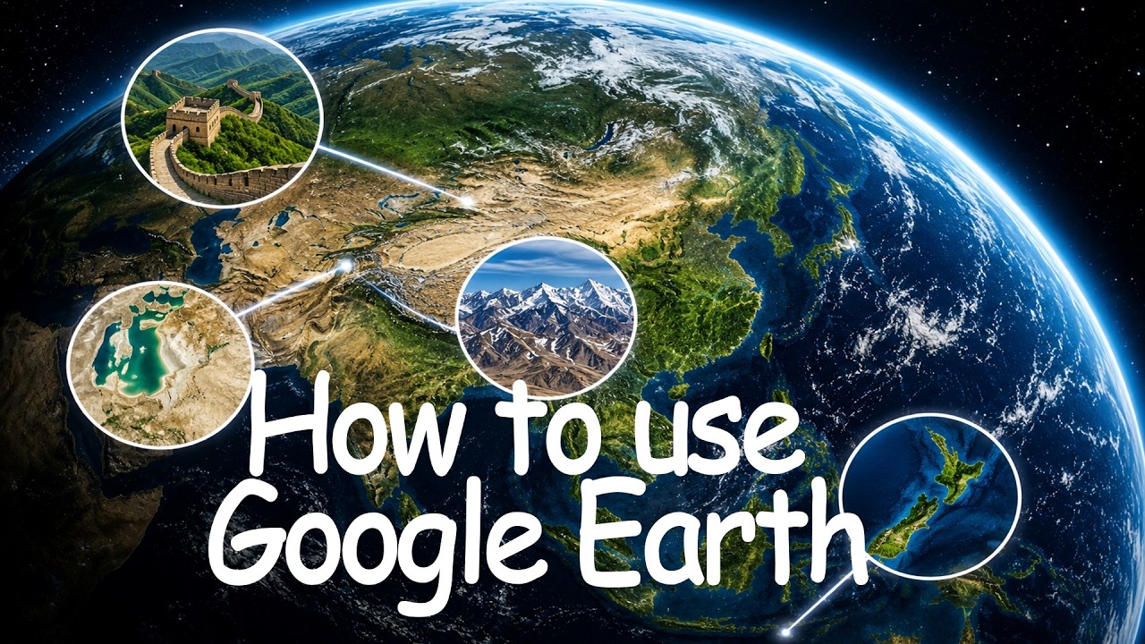 Как использовать Google Earth для проектов в области геонаук и географии.