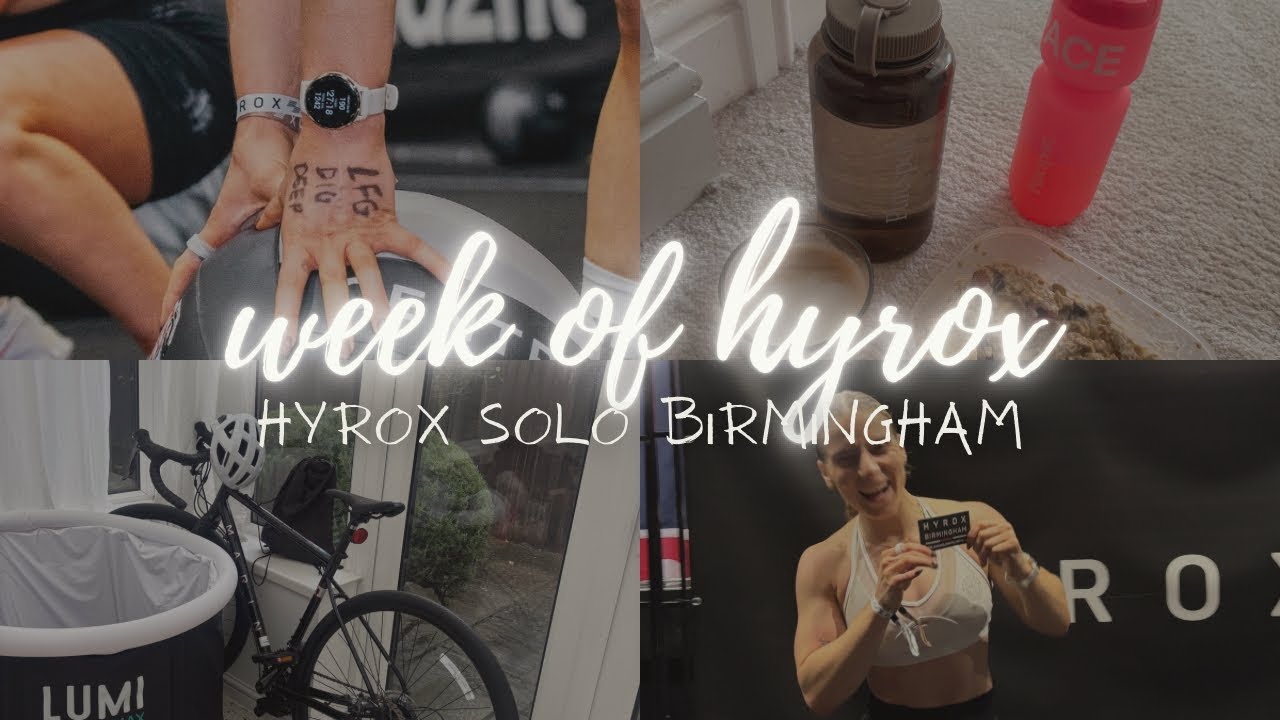 HYROX SOLO BIRMINGHAM WEEK.. didn’t go to plan