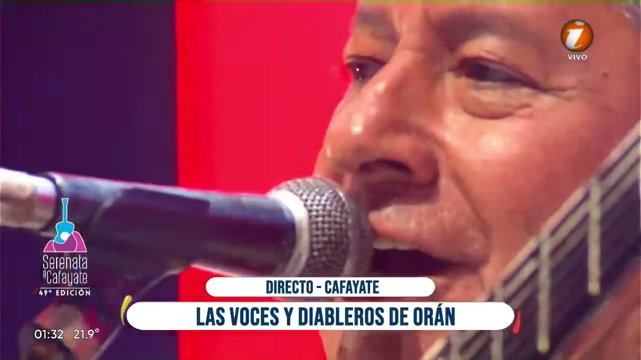 LAS VOCES Y DIABLEROS DE ORÁN - SERENATA A CAFAYATE 2023