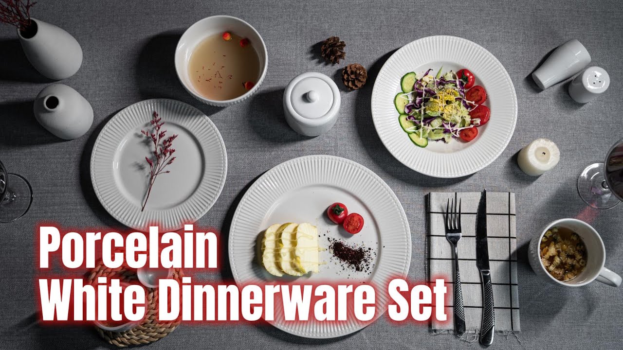 Best hotel dinnerware I White porcelain dinnerware sets