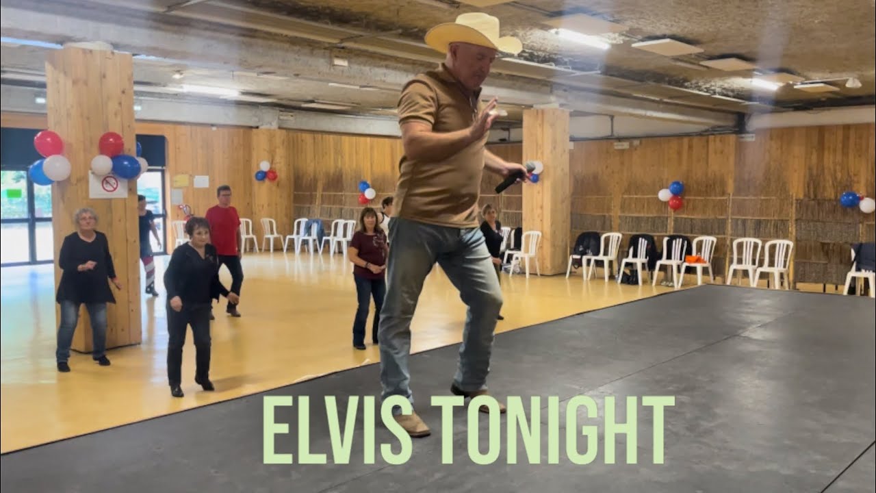 Elvis Tonight Line Dance de Rob Fowler (ES)