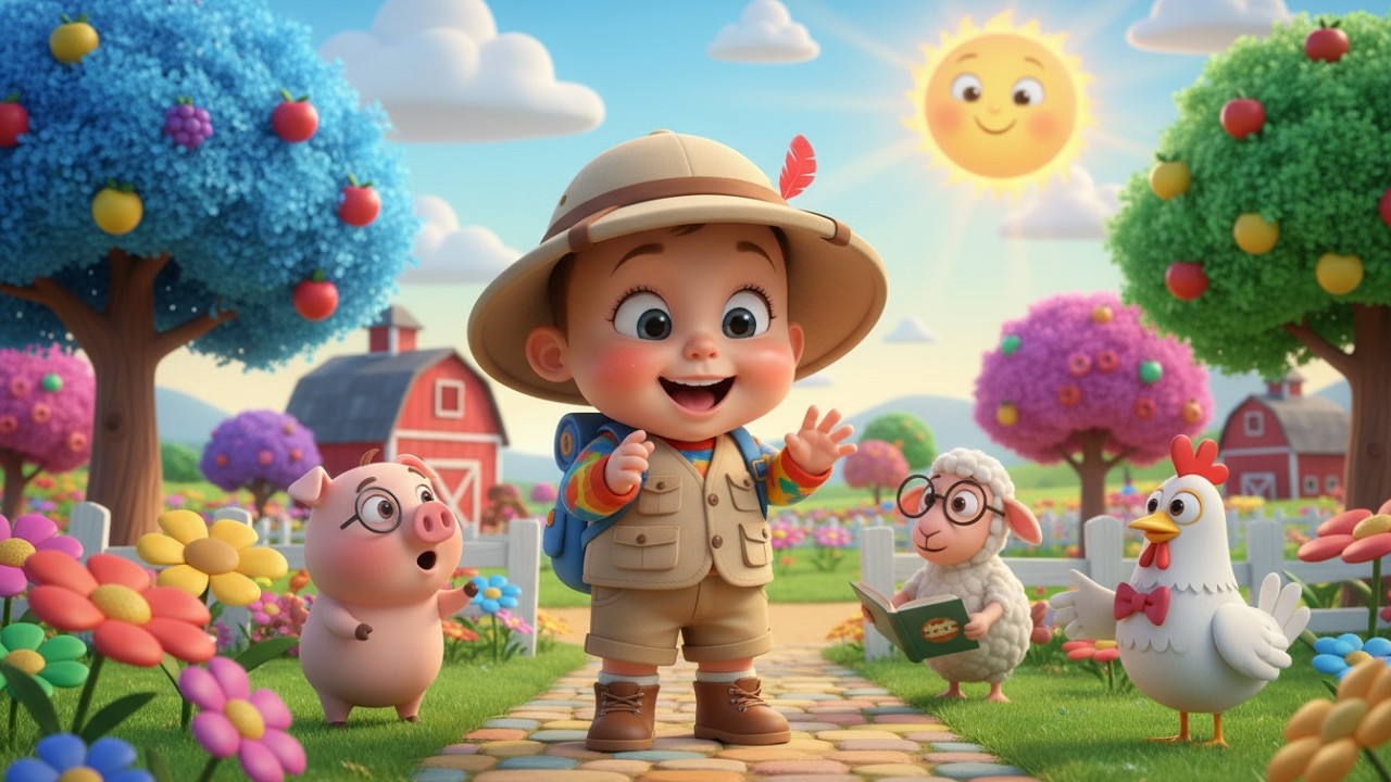 El Viejo MacDonald: Remix Divertido 🤠🌾 | Canción Infantil de Animales | Baby Song Español para