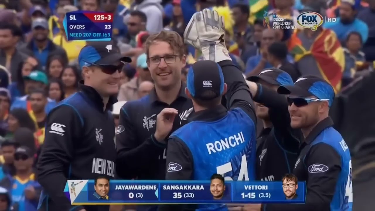 Sri Lanka vs New Zealand - ICC Cricket World Cup 2015 Highlights HD