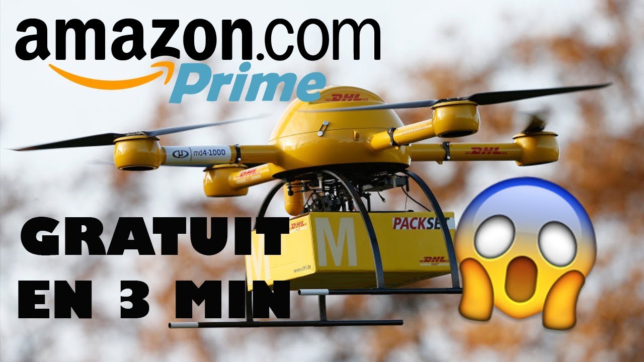 Amazon Prime : GRATUIT EN 3 MINUTES