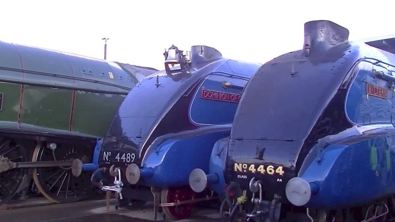 Shildon - Pacifics on Parade & The A4 Shuffle.