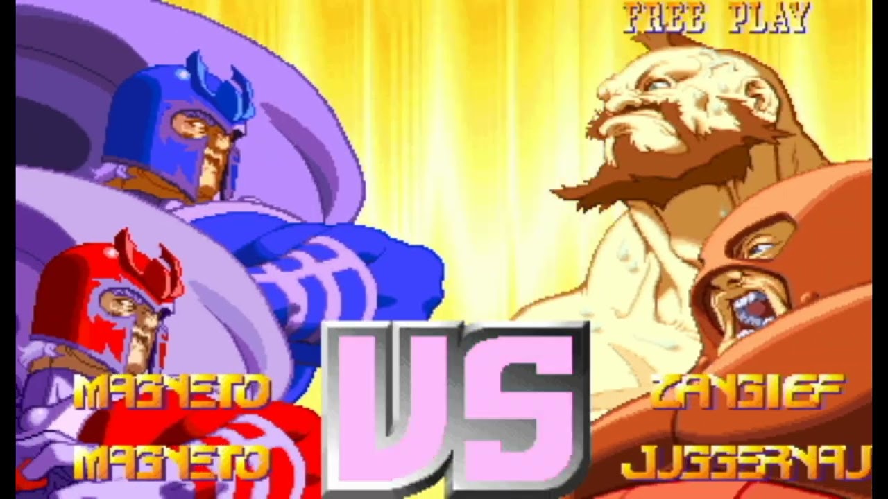 [TAS] X-Men Vs Street Fighter Doble Magneto