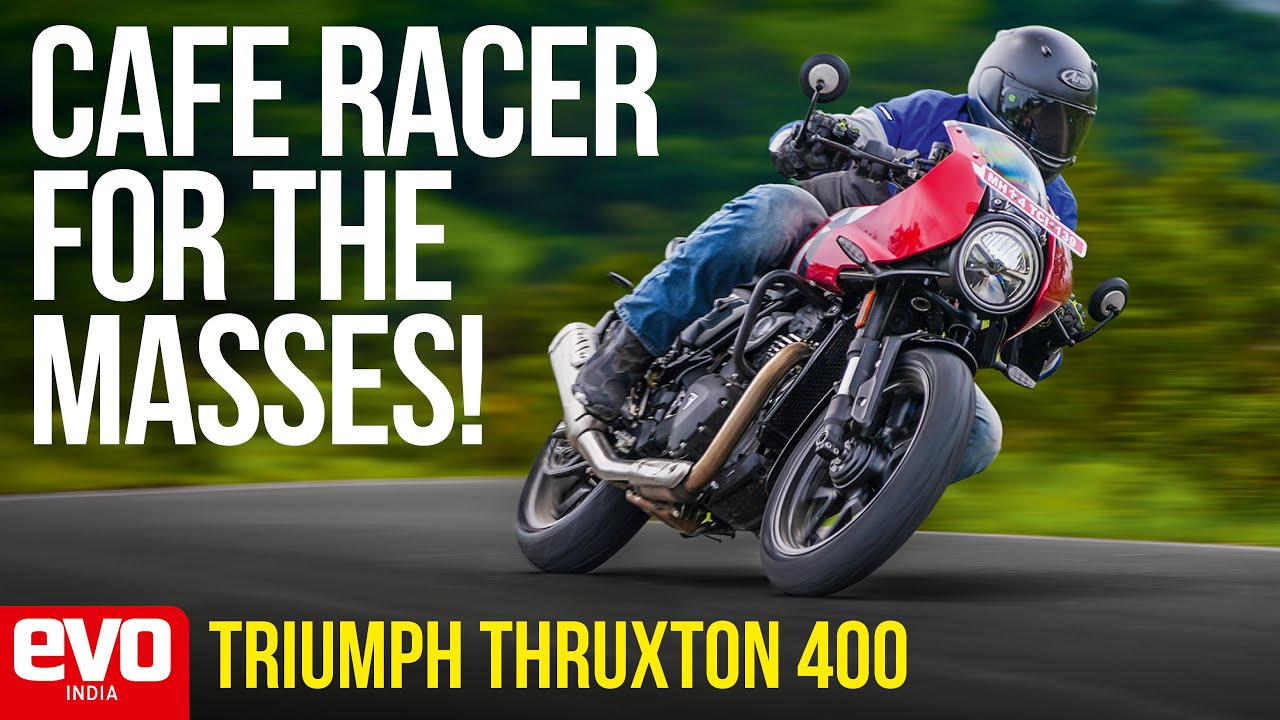 Triumph Thruxton 400 | A true cafe racer? | Ride review | evo India