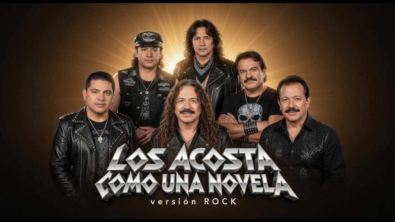 Los Acosta - Como Una Novela ( ia covers). #musica #aimusic #music #songs #song #cover #coversong