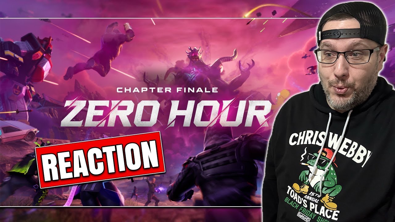 REACTION TO FORTNITE'S ZERO HOUR LIVE EVENT!