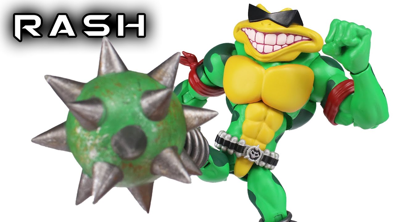 Premium DNA RASH Battletoads Action Figure Review