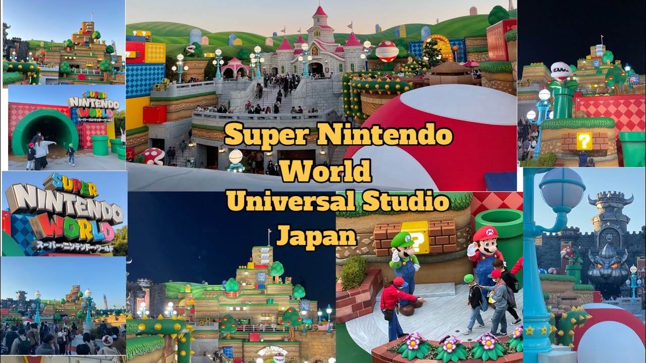 Super Nintendo World|Universal Studio Japan|Reo king TV
