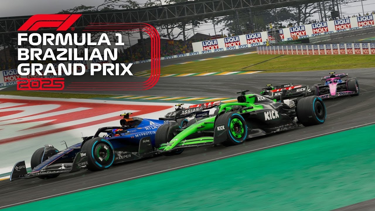 F1 2025 Brazil Grand Prix Prediction Race on the F1 Game 🇧🇷