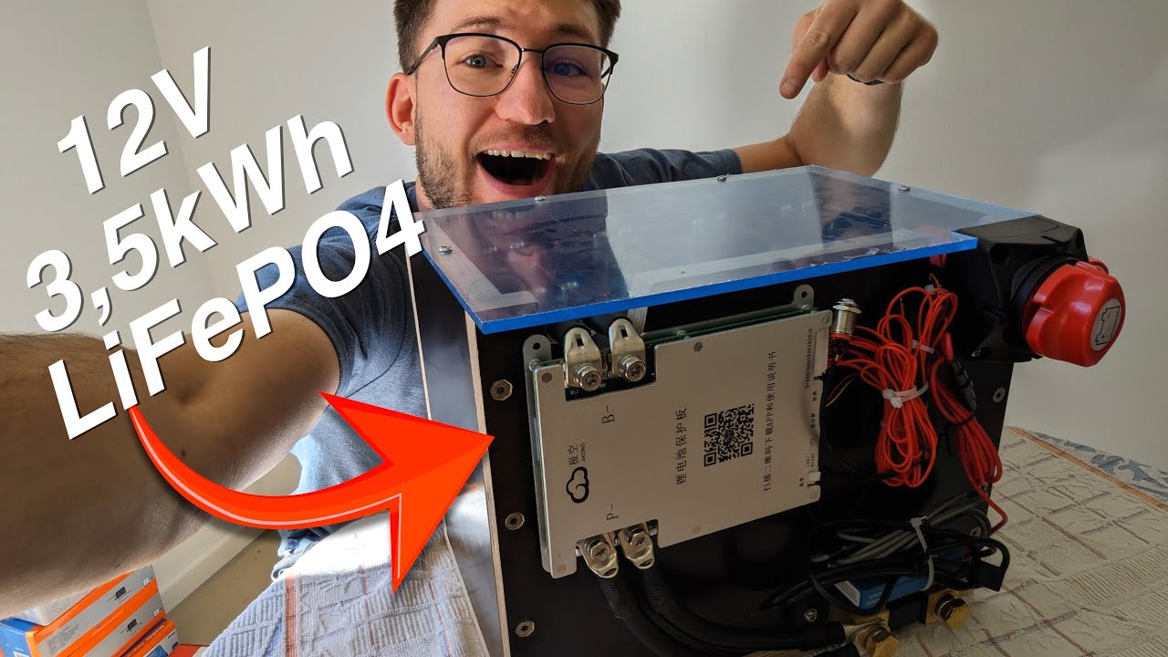 Wir bauen eine LiFePO4 Batterie! - How-To mit allen Schritten inkl. BMS Einrichtung