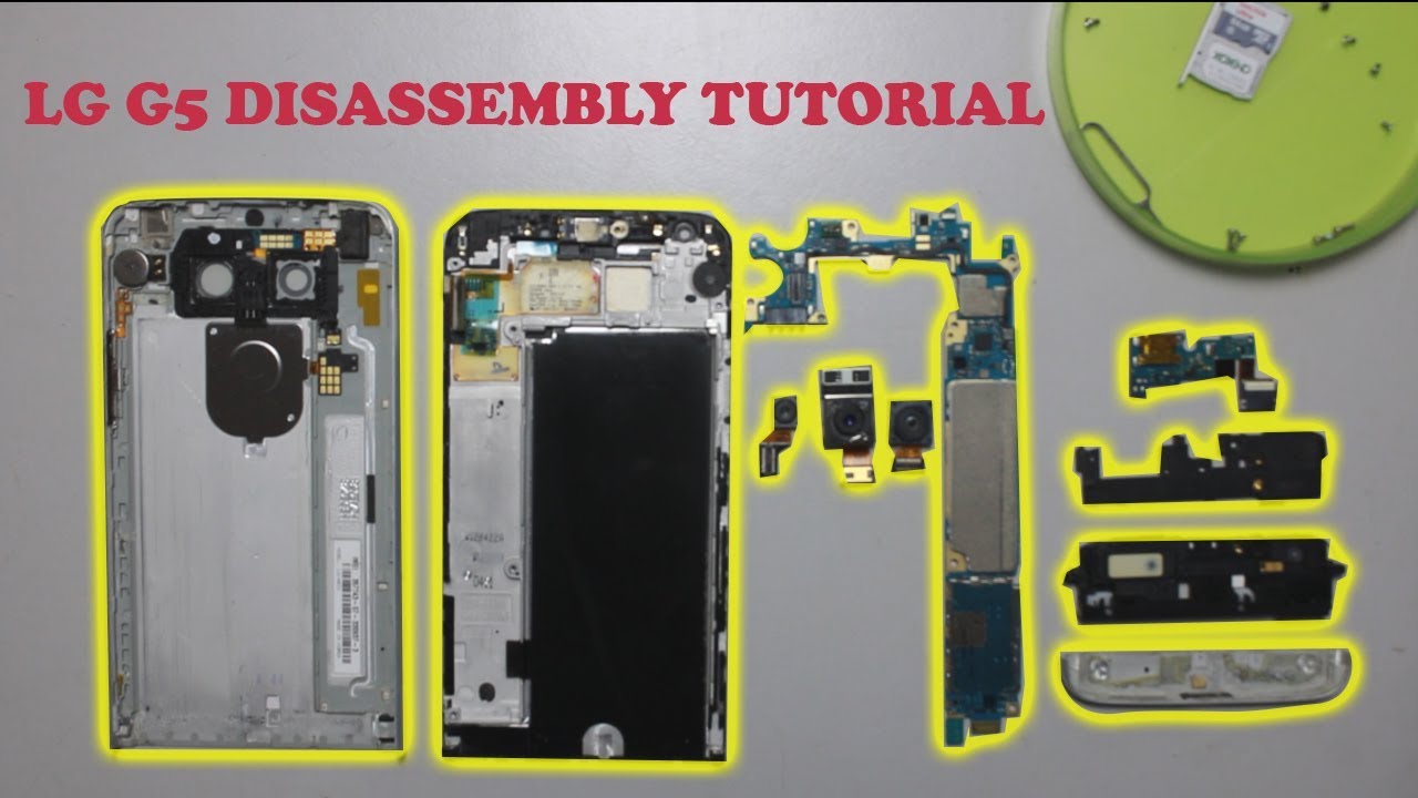LG G5 Disassembly Tutorial - Teardown Guide