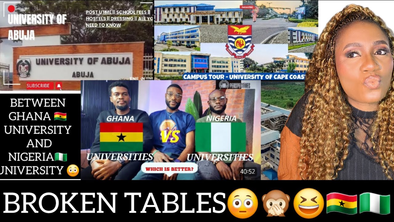 Eii! GHANA&NIGERIAN UNIVERSITIES,NIGERIAN'S CONFESSION.😲🤣🙊
